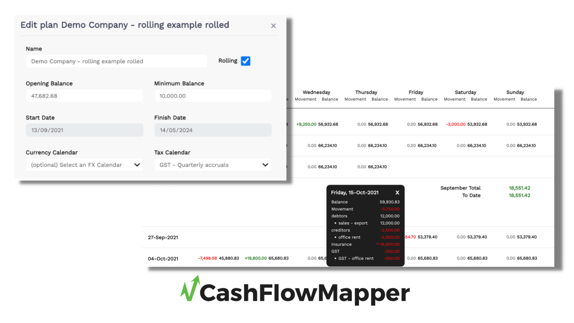 CashFlowMappers-Rolling-Forecast